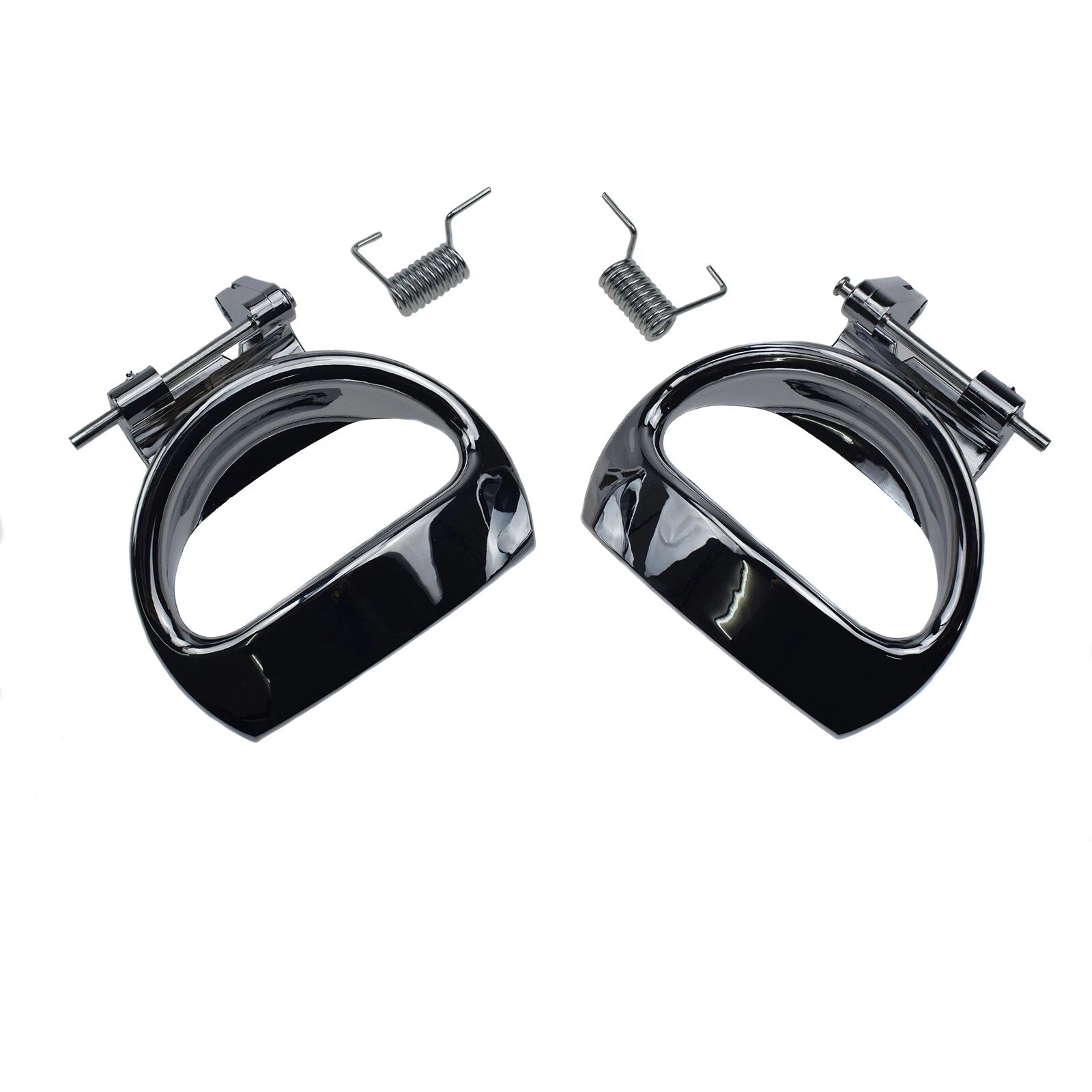 Interior Chrome Door Handle Left Right For 2006-2011 Chevy HHR 19299614 19299613 6B93BC-57