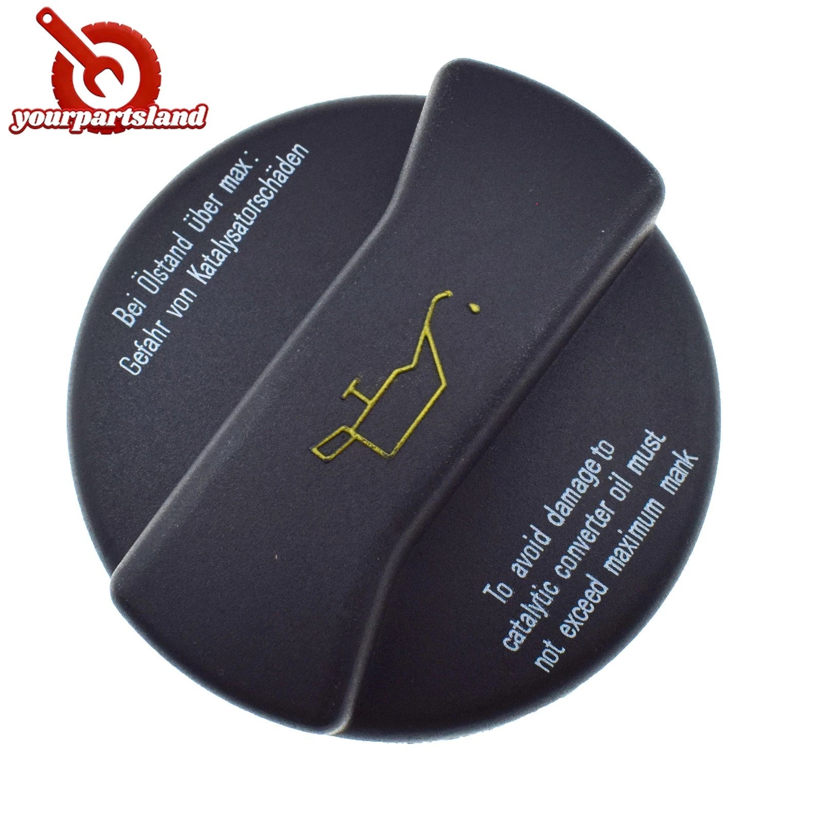 For Porsche Cayenne Panamera Engine Oil Filler Cap Fuel Tank Cap 95510448500 6B93BC-57