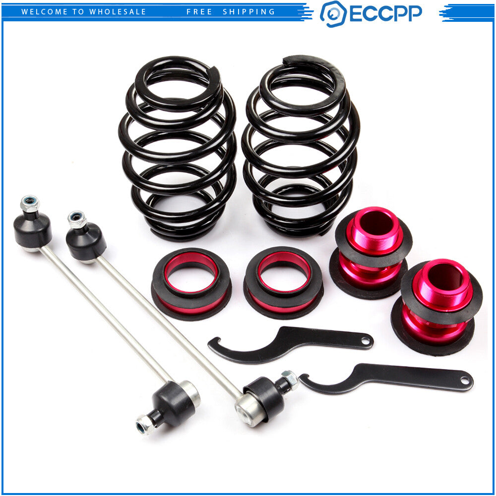 Fits 2006-2009 VW GTI/ 2003-2007 Golf MK5 Coilovers Shocks Spring Adj Height 6B93BC-57