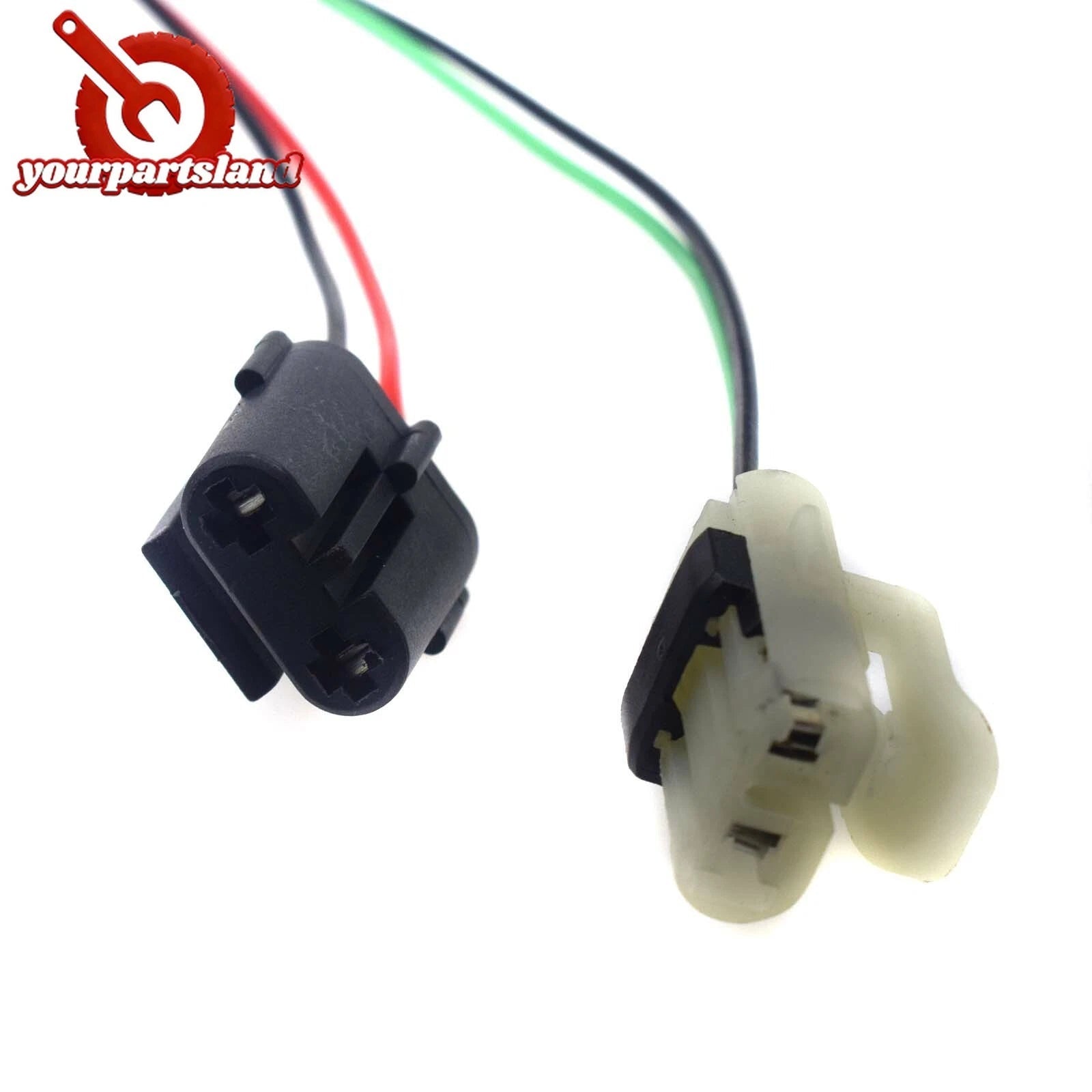 2pcs Headlight Lamp Wiring Harness 09-17 Fit Dodge Ram 1500 2500 Quad Halogen 6B93BC-57