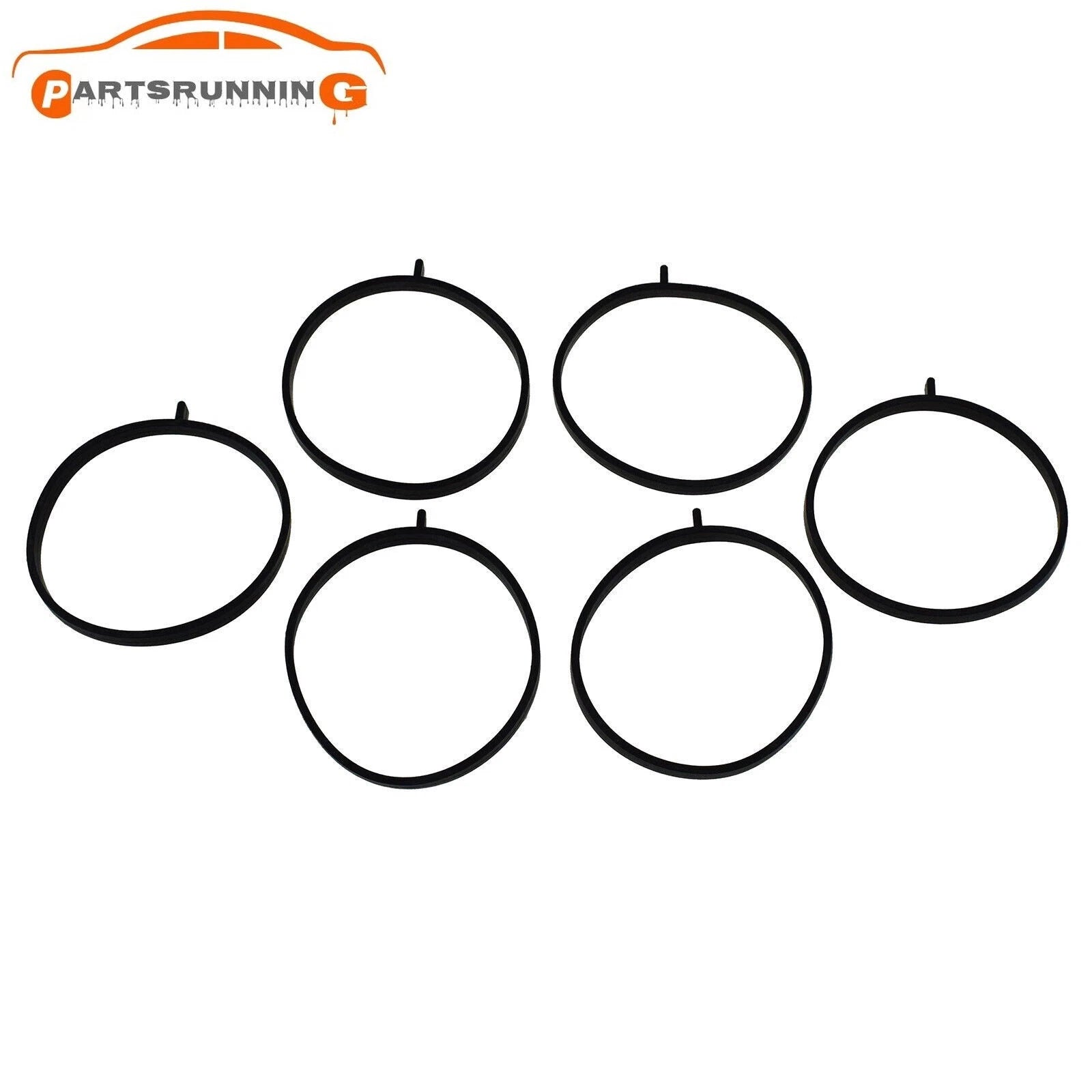 Set of 6 Intake Manifold Gasket For Macan Panamera Porsche Cayenne 94611014660 6B93BC-57