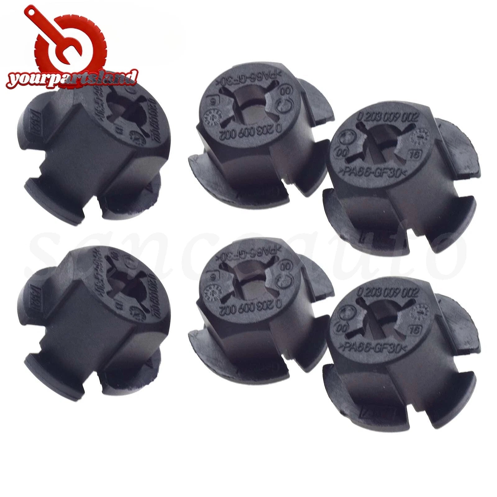 6X Milliwave Radar Alignment Mounting Clip For Honda CRV Civic Accord 2019-2021 6B93BC-57