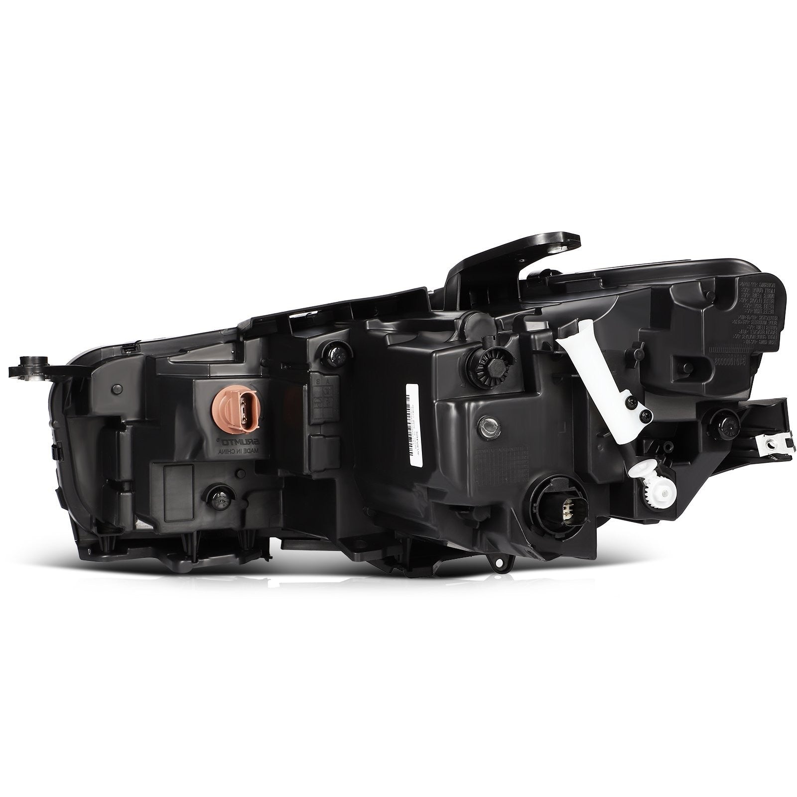 ECCPP LED Headlights Assembly For Chrysler Pacifica 3.6L 2021-2024 Pair Black 6B93BC-57
