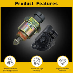 Idle Control Valve & Throttle Position Sensor Fit 91-95 Chevrolet C1500 C2500 US 6B93BC-57