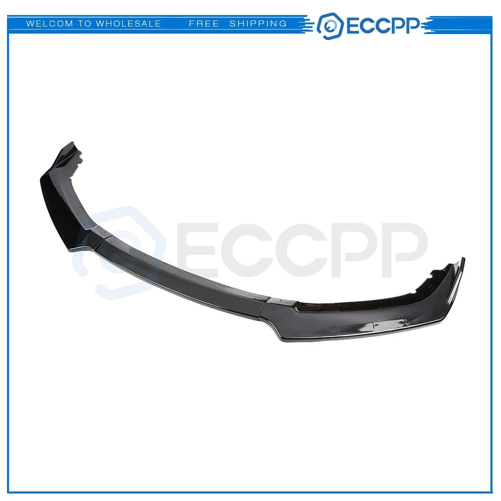 3Pcs Front Bumper Lip Body Kit Spoiler For 2016-2019 Honda Civic Hatchback 6B93BC-57