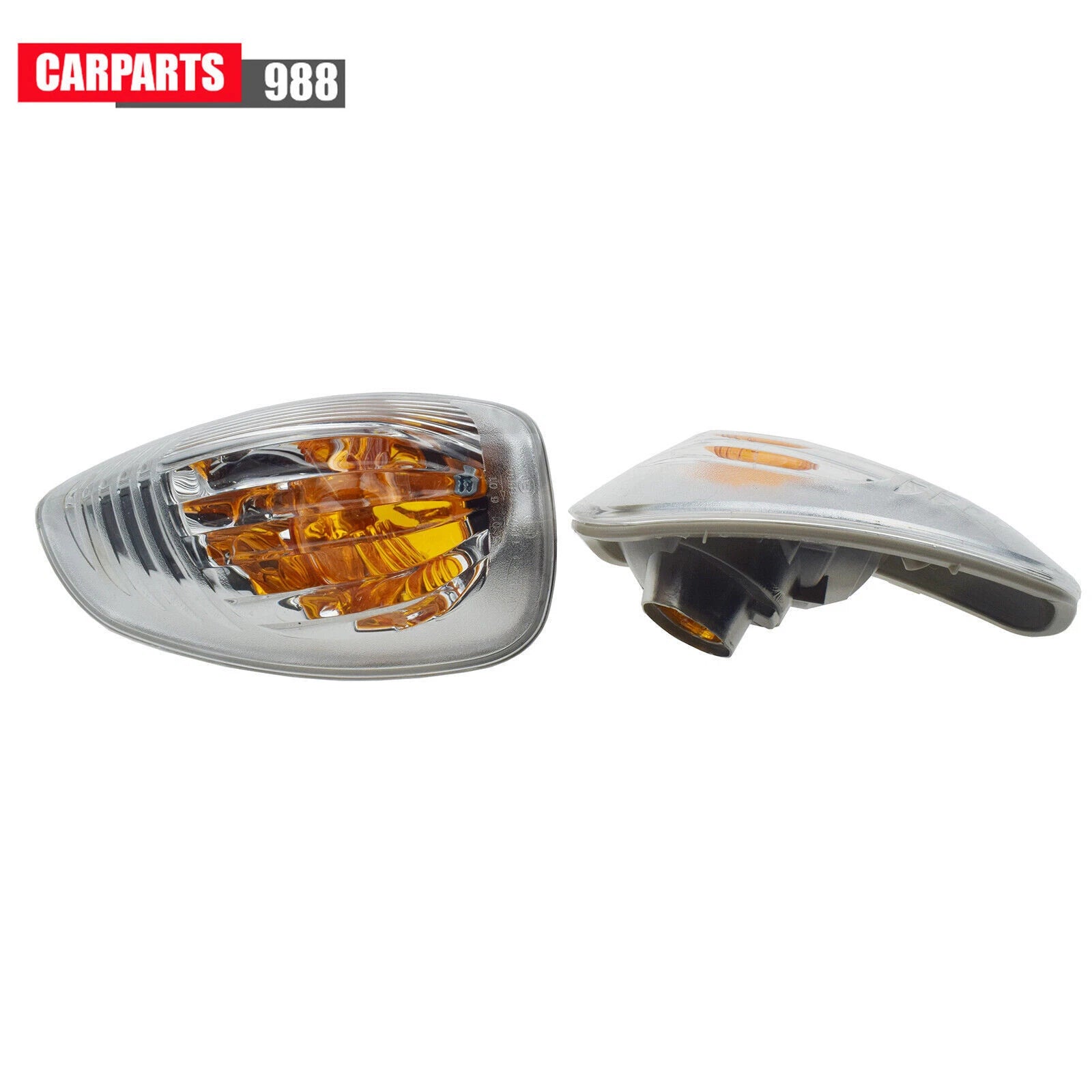 2Pcs Left Righ Wing Mirror Turn Signal Light For Renault Master MK3 Nissan NV400 6B93BC-57