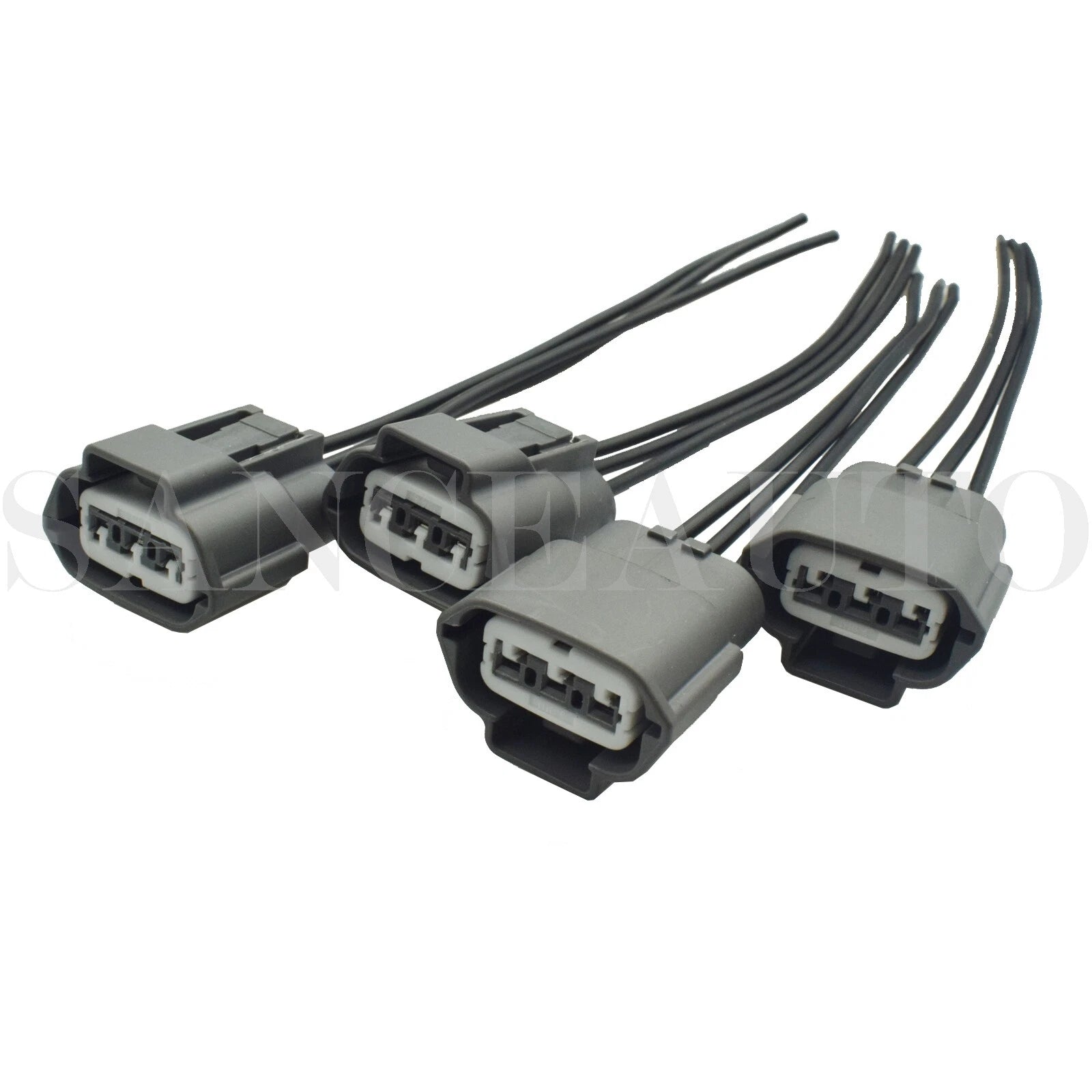 4PCS Ignition Coil Connector Plug For Nissan Altima Sentra 2.5L 22448JA10A 6B93BC-57