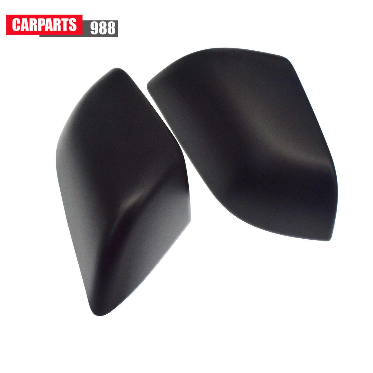 Pair For Tesla Model 3 2017-2022 Left Right Side Rearview Mirror Cap Cover Black 6B93BC-57