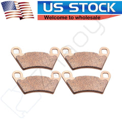 2 Pairs Brake Pads Front/Rear For Polaris Diesel Ranger 900 2011-2014 Sintered 6B93BC-57