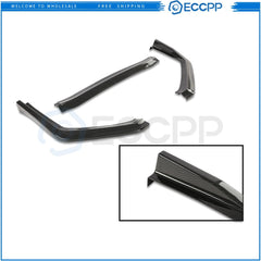 For 2015-2020 Subaru WRX STI Sedan Front Bumper Lip Chin Spoiler Carbon Look 6B93BC-57