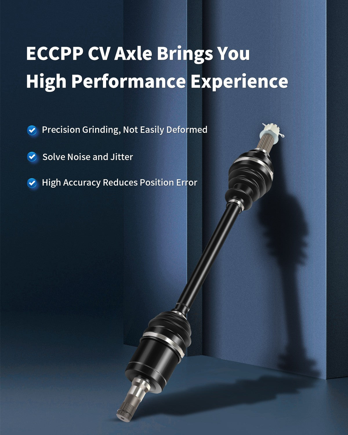 For John Deere Gator XUV 825i 2011-2017 Front Axles CV Joint Drive Shafts 6B93BC-57