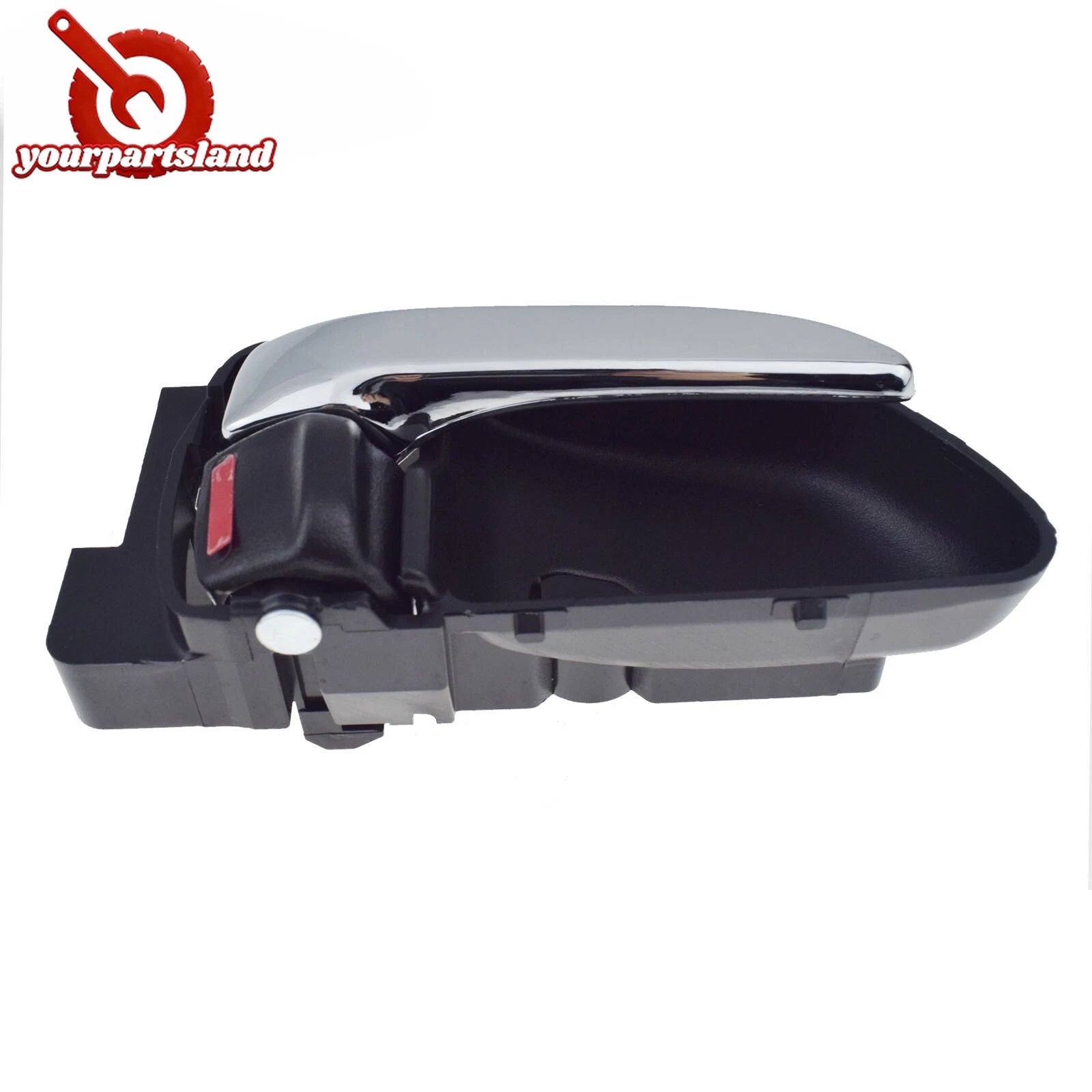 Front / Rear Right Inside Door Handle Shiny Chrome For Subaru Forester 2003-2008 6B93BC-57
