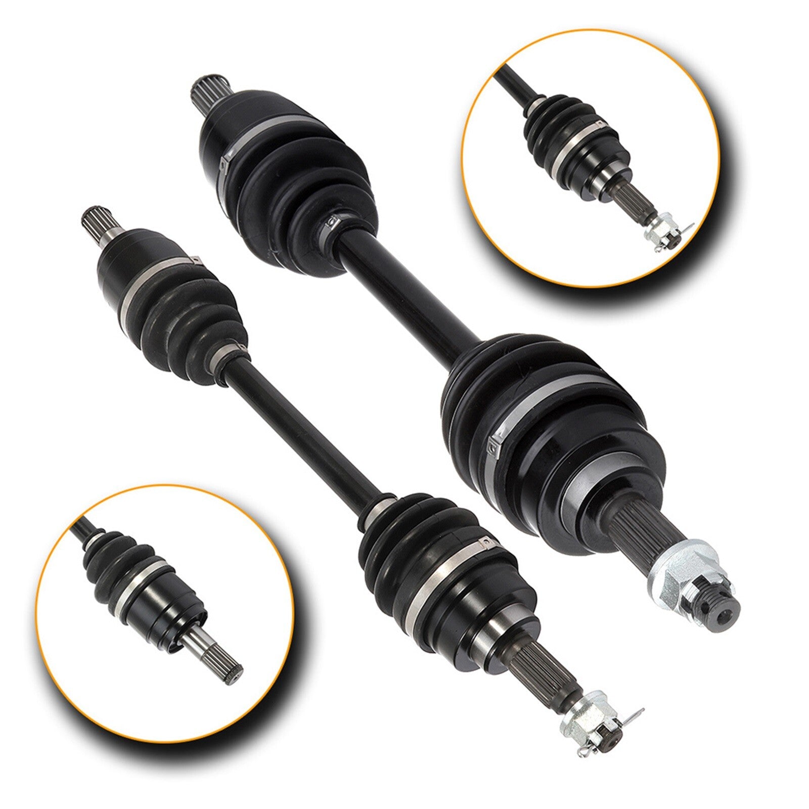 For Honda Rincon 680 2008-2009 Pair Front Drive Shaft CV Axle Assembly 6B93BC-57