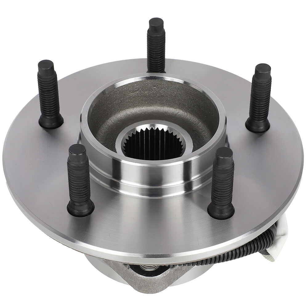 1P Wheel Hub Bearing Front 4WD For 1997-1999 2000 Ford F150 12x1.75 Studs w/ ABS 6B93BC-57