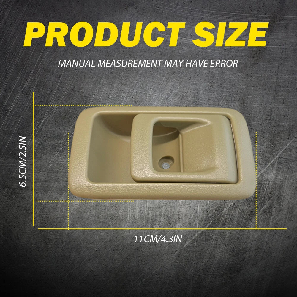 Interior Door Handle For 2001-2004 Toyota Tacoma 96-2002 4Runner Set of 2 Beige 6B93BC-57