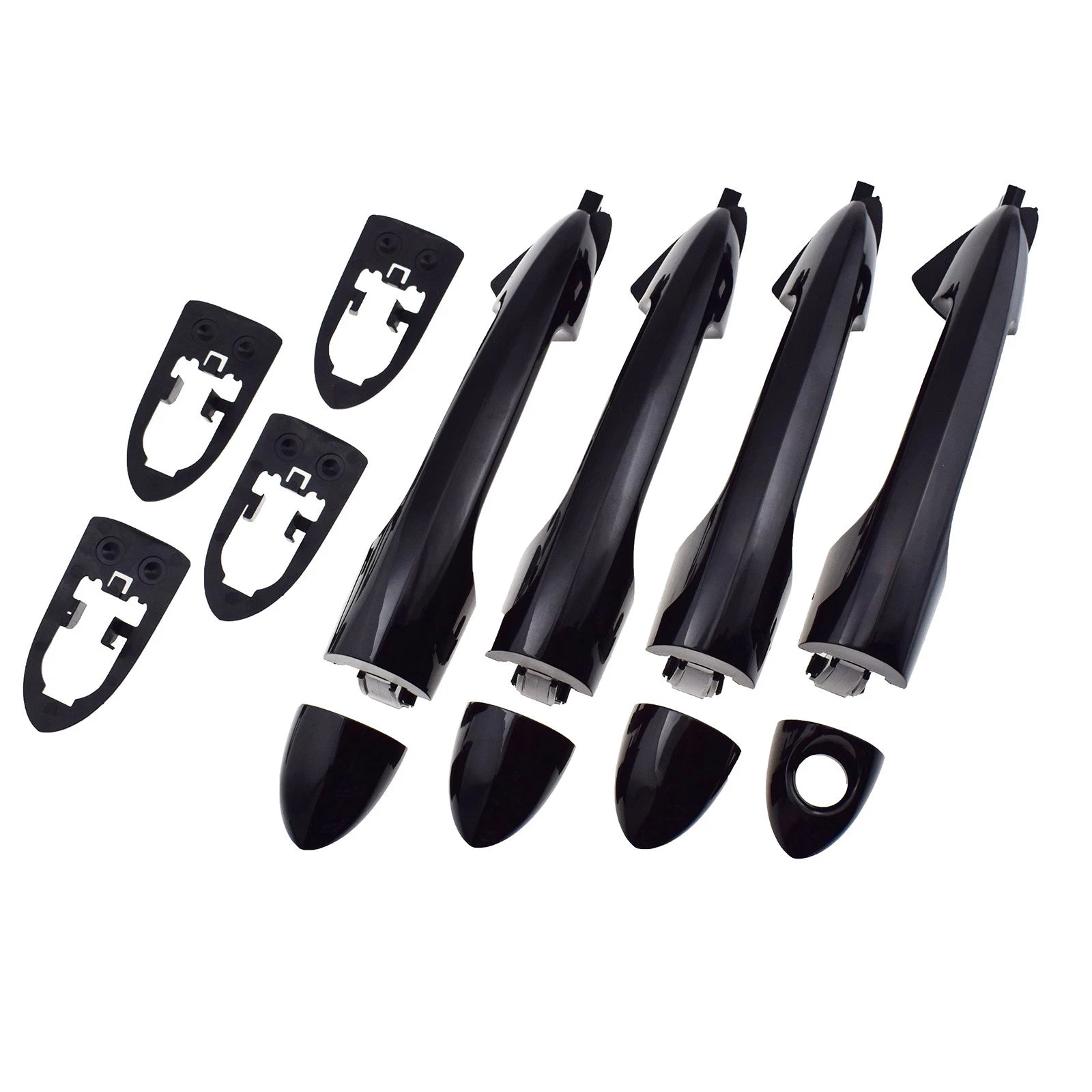 Set of 4 Sides Door Handles For Alfa Romeo Giulietta Mito Lancia Y 2012-onwards 6B93BC-57