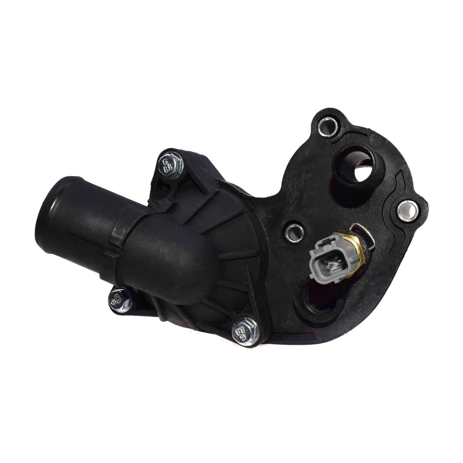 Thermostat Assembly W/ Temp Sensor For Ford Explorer 4.0L 2L2Z8592AA, 2L2Z8592BA 6B93BC-57