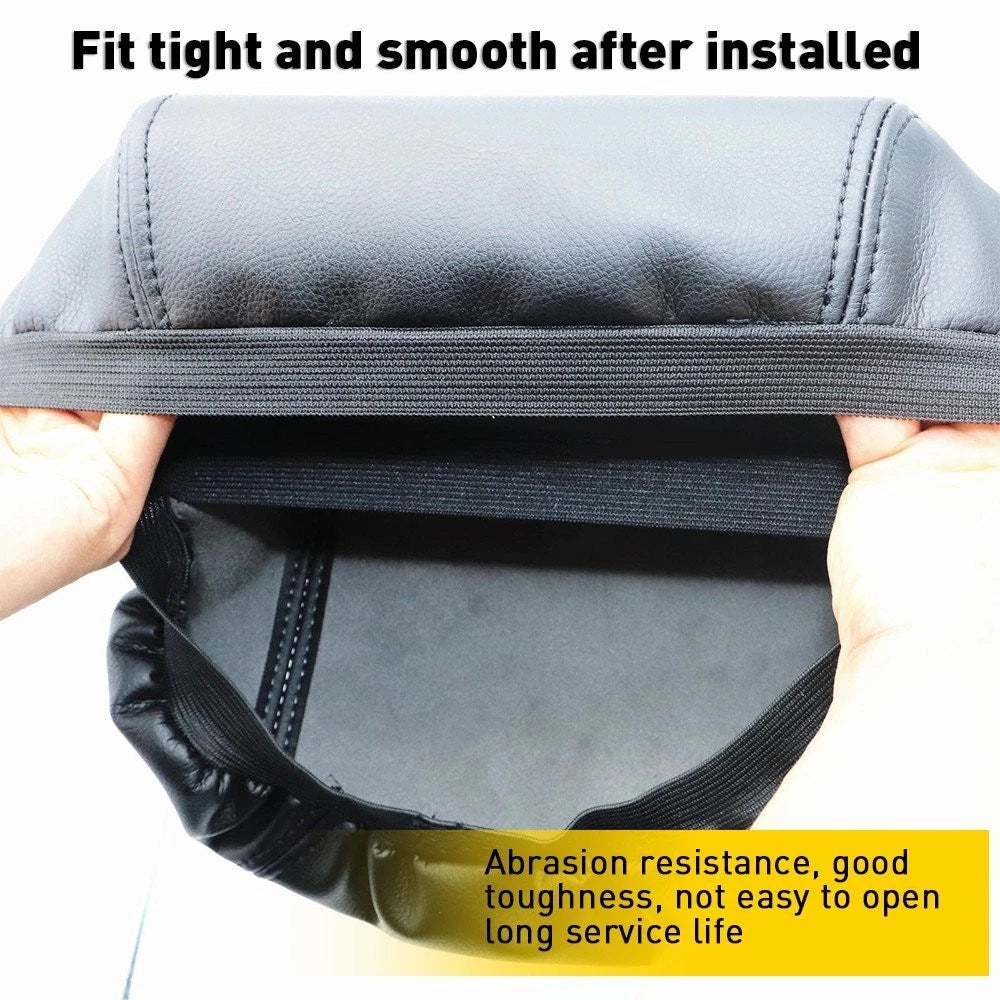For 2011-2018 Ford Explorer Center Console Rest Arm Lid Armrest Cover Skin Black 6B93BC-57