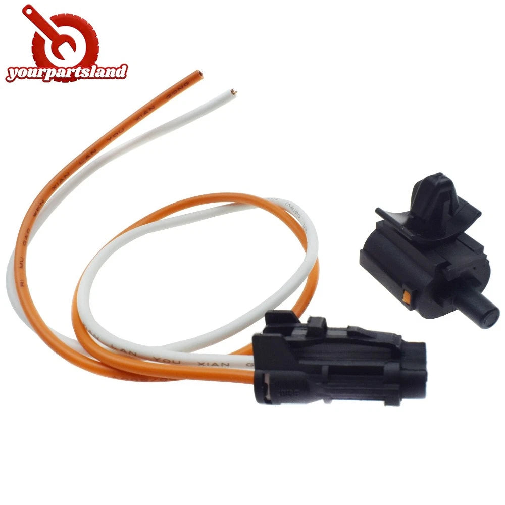 2PCS Air Ambient Temperature Sensor & Plug for 2006-2018 Hyundai Kia 969853X000 6B93BC-57