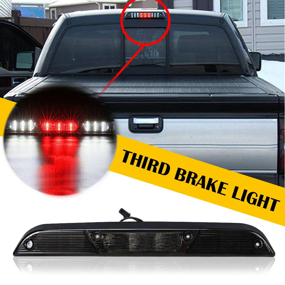Fits 2019 2020 2021 Ford Ranger 3rd Third Brake Light Smoked LED Rear Cargo Lamp 6B93BC-57