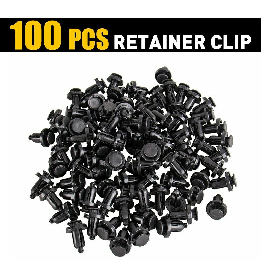 For Honda Hood Acura Fender Push Rivet Retainer Bumper Fastener Type Accessories 6B93BC-57