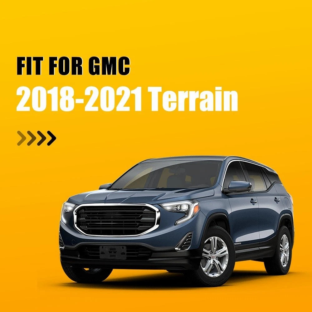 For GMC 2018-2021 TERRAIN FRONT LICENSE PLATE HOLDER MOUNTING BRACKET 23462463 A 6B93BC-57