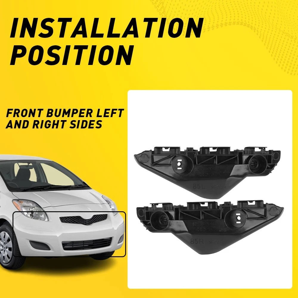 Rear Left Right Side Bumper Bracket For Toyota Yaris 2007-2012 Yaris Base EA 6B93BC-57