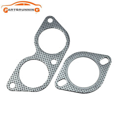 2pcs Exhaust Gasket Flange Cylinder Head Gasket Kit for Lexus IS300 6B93BC-57