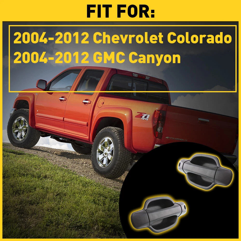 Exterior Door Handle For 2004-2012 Chevrolet Colorado Canyon GMC Front LH +RH EA 6B93BC-57