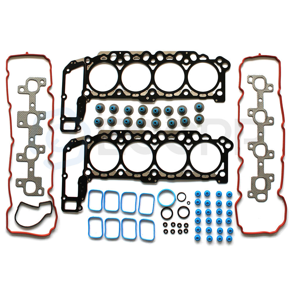 For 02-04 Dodge Ram 1500 SLT 4.7L Head Gasket Set Timing Chain Kit Water Pump 6B93BC-57