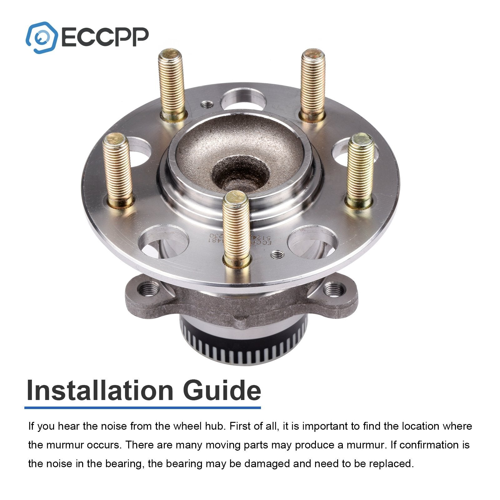 1Pc Wheel Hub Bearing Rear FWD For Hyundai Sonata Tucson Kia Optima Sportage 6B93BC-57