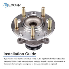 1Pc Wheel Hub Bearing Rear FWD For Hyundai Sonata Tucson Kia Optima Sportage 6B93BC-57