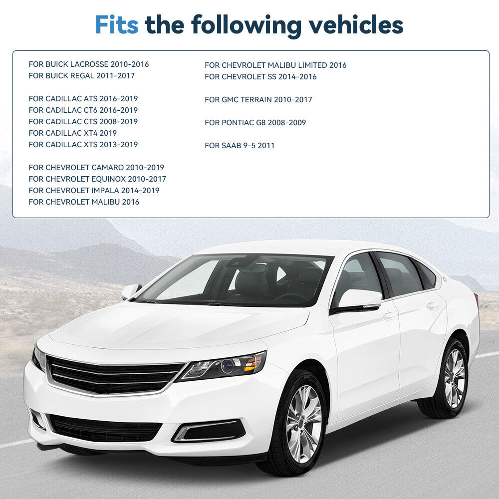 2P 1.5" 5x4.75 5x120 Hub Centric Wheel Spacers For 2014-2019 Chevy Camaro Impala 6B93BC-57