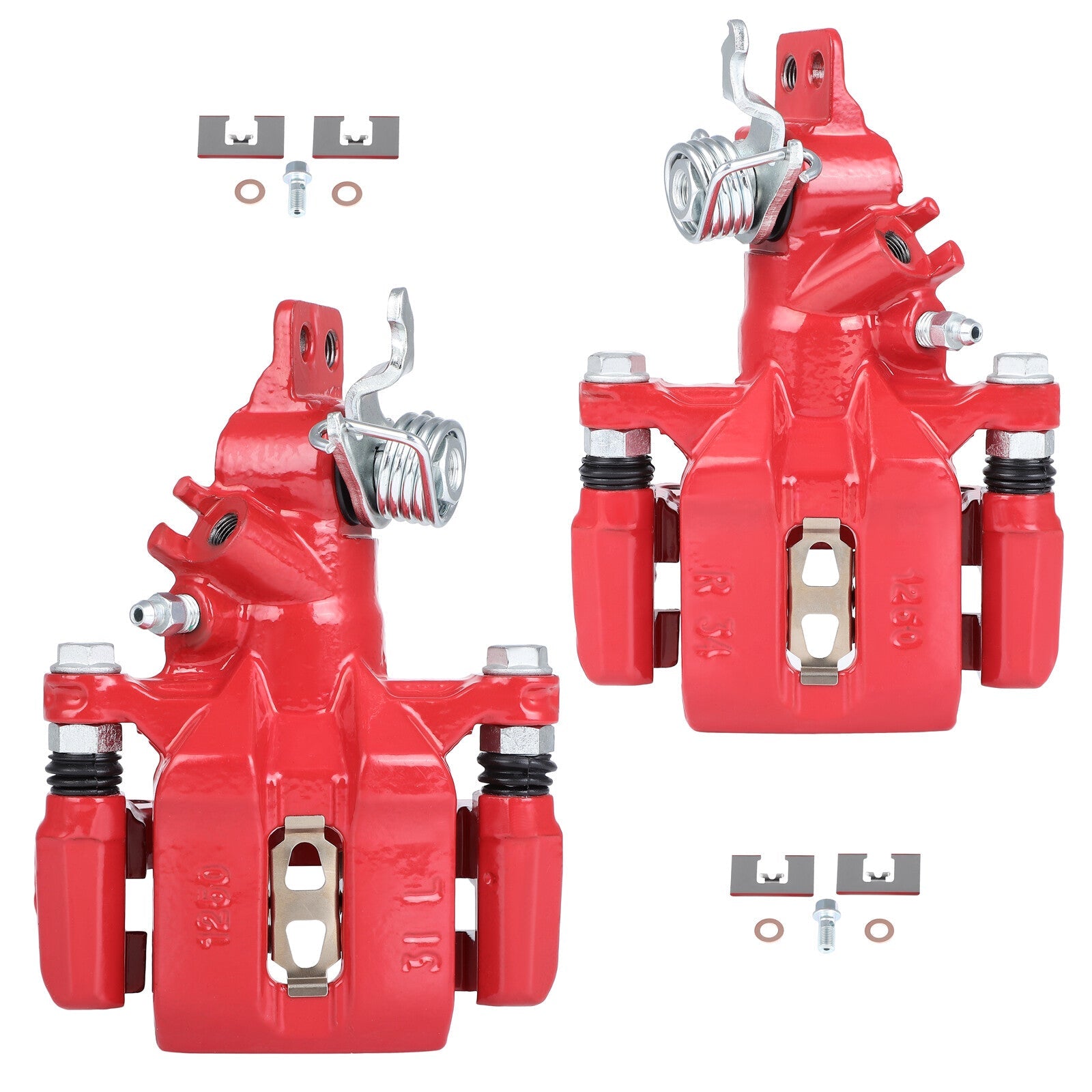 Rear Left Right Brake Calipers w/ Bracket Pair For Acura TSX 2004-2007 2008 6B93BC-57