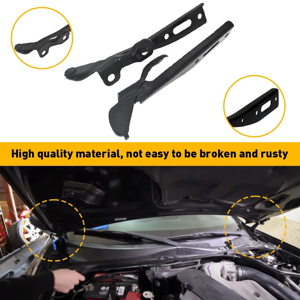 For Honda Accord Sedan 2016 2017 Hood Hinge Driver and Passenger Side Pair US 6B93BC-57