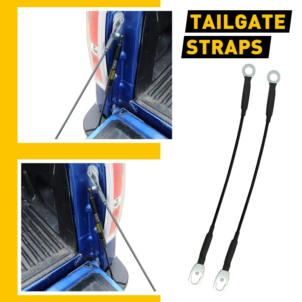 Tailgate Tail Gate Cables Set Pair for 1998-2004 Nissan Frontier EOA 6B93BC-57