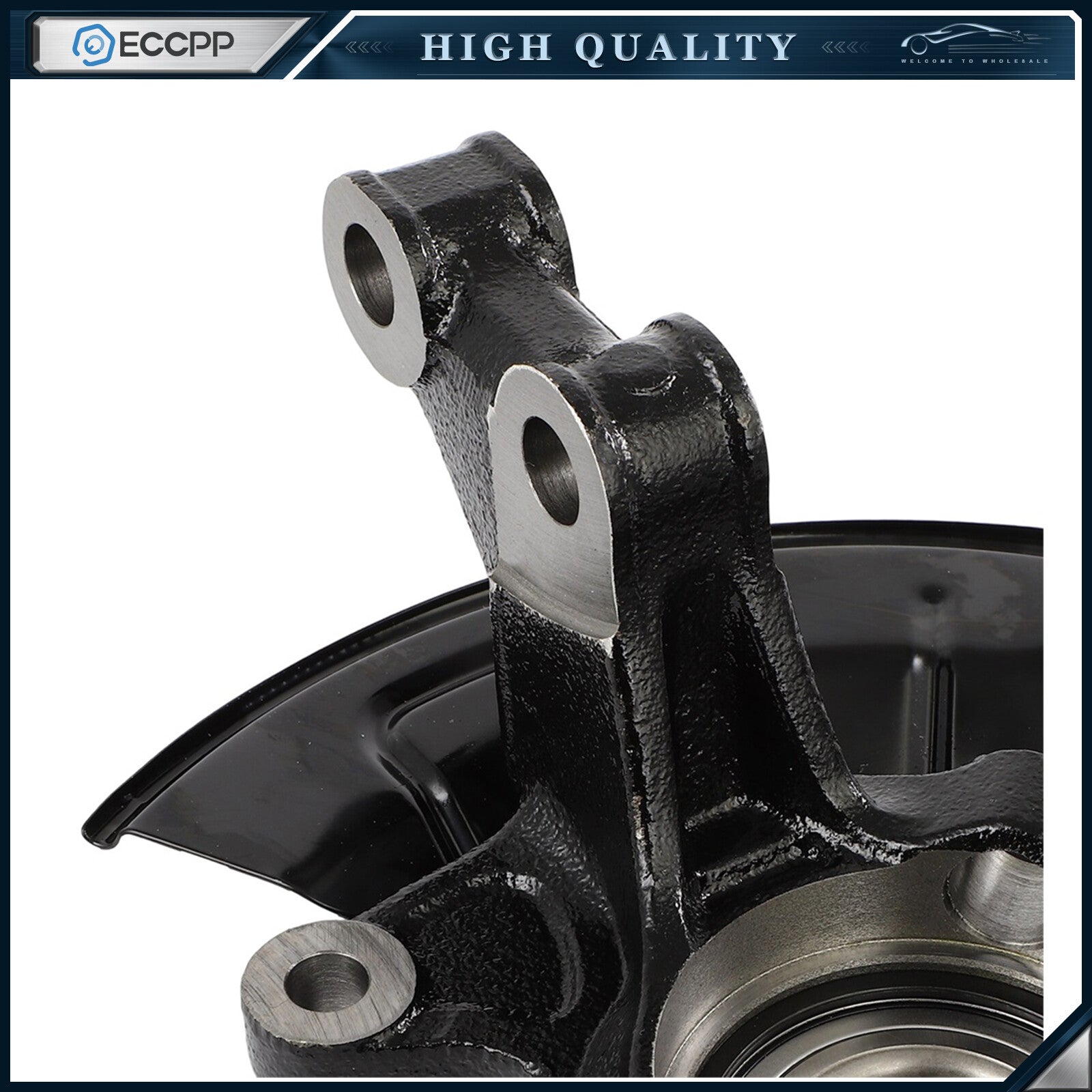 Front Passenger Side Wheel Hub Bearing Knuckle For Toyota Corolla 1.8L 2014-2018 6B93BC-57
