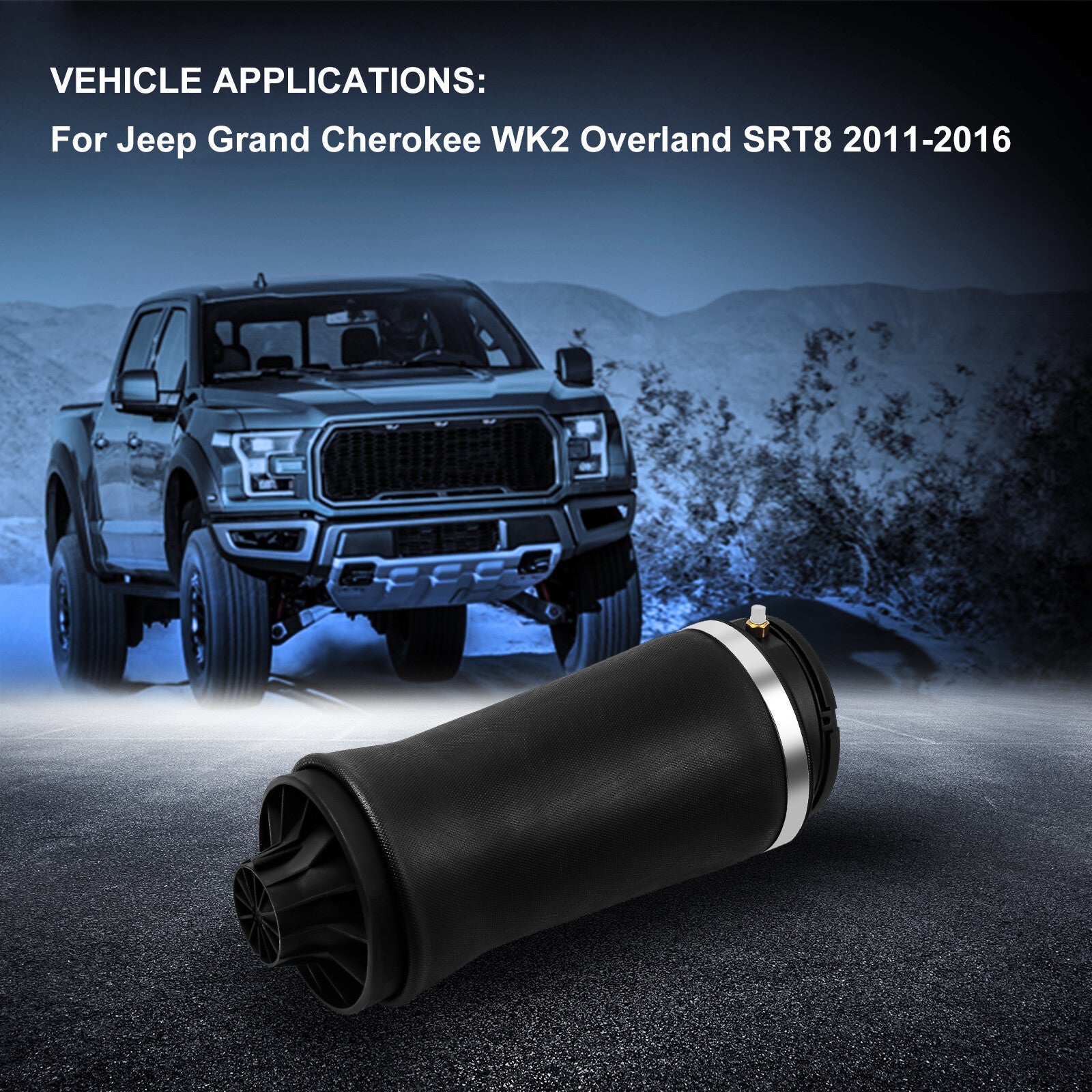 Rear Air Suspension Spring For Jeep Grand Cherokee WK2 Overland SRT8 2011-2016 6B93BC-57