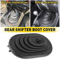 Manual Transmission Gear Shifter Boot Shift For Cover Jeep Wrangler JK 07-10 EOA 6B93BC-57