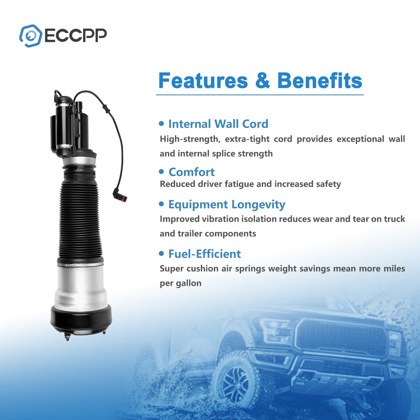 Front Right Air Suspension Shock Strut For 4Matic Mercedes W220 S430 S500 AWD 6B93BC-57