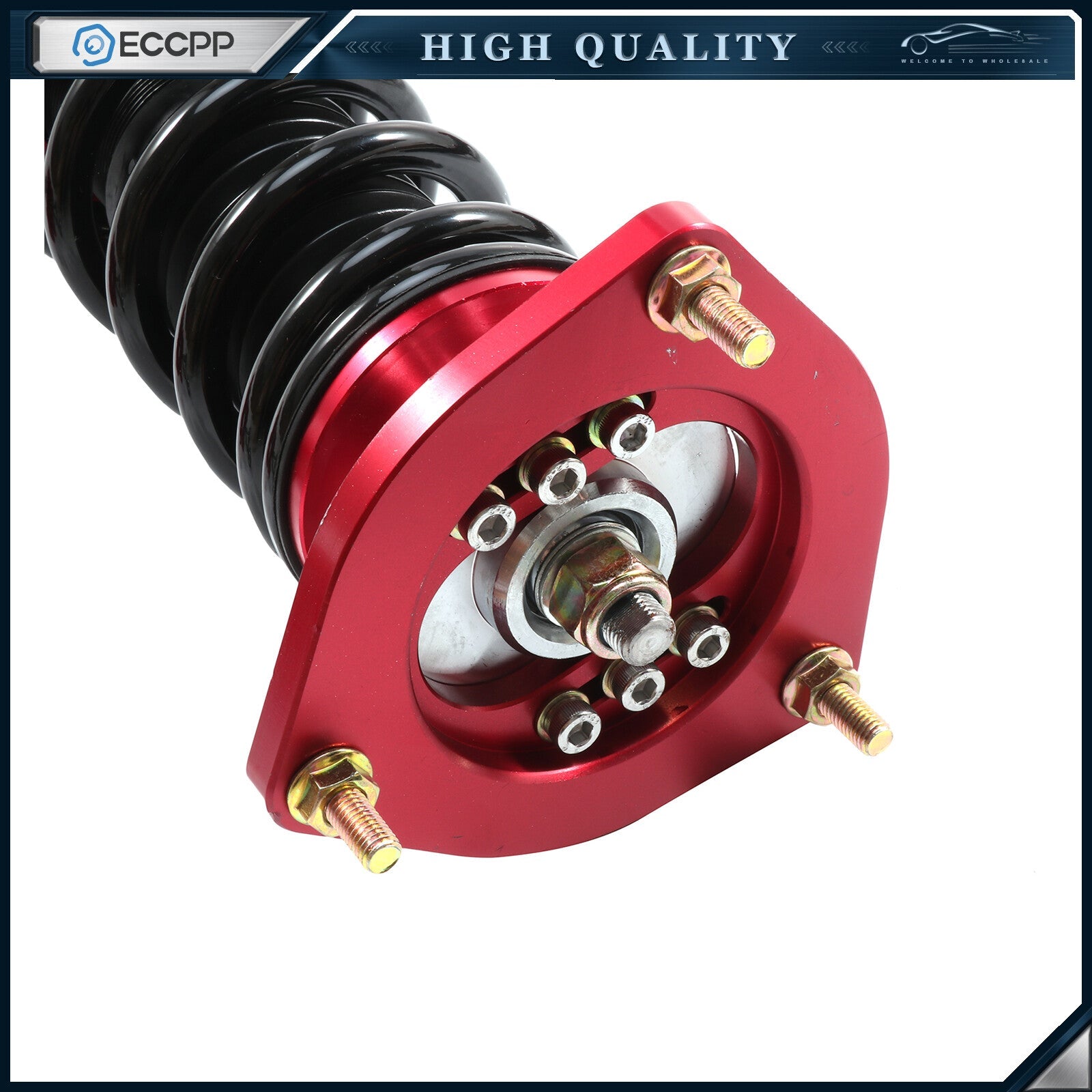 ECCPP Coilovers  For 2003-2007 Golf MK5 Struts Suspension Spring Kits Adj Height ECCPP