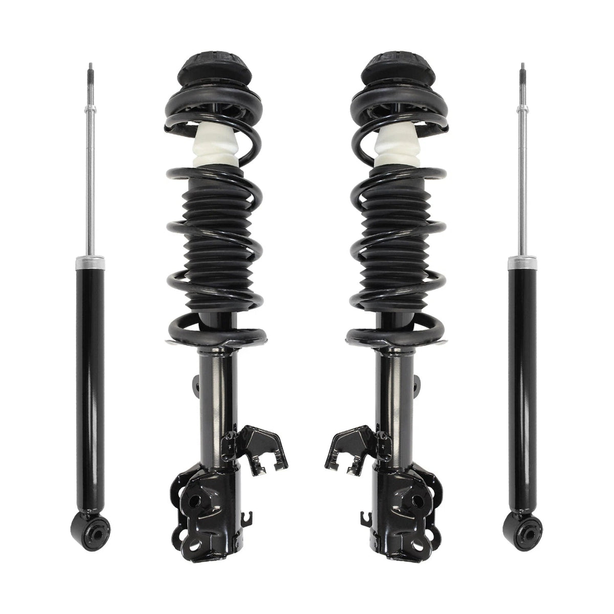 Front & Rear Complete Strut Assembly Shock Kit for 2012-2020 Nissan Versa, 6B93BC-57
