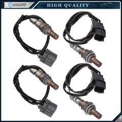 4pcs Upstream/Pre Downstream/Rear Oxygen Sensor O2 02 for 07-08 Acura TL 3.2L V6 6B93BC-57