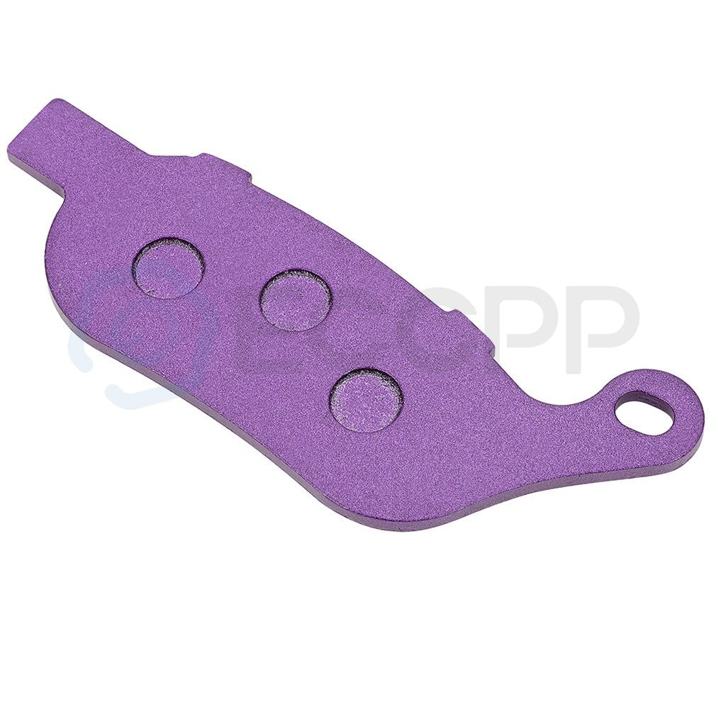 2 Pair Brake Pads For Harley-Davidson CVO Deluxe FLSTNSE Softail Carbon Fiber 6B93BC-57