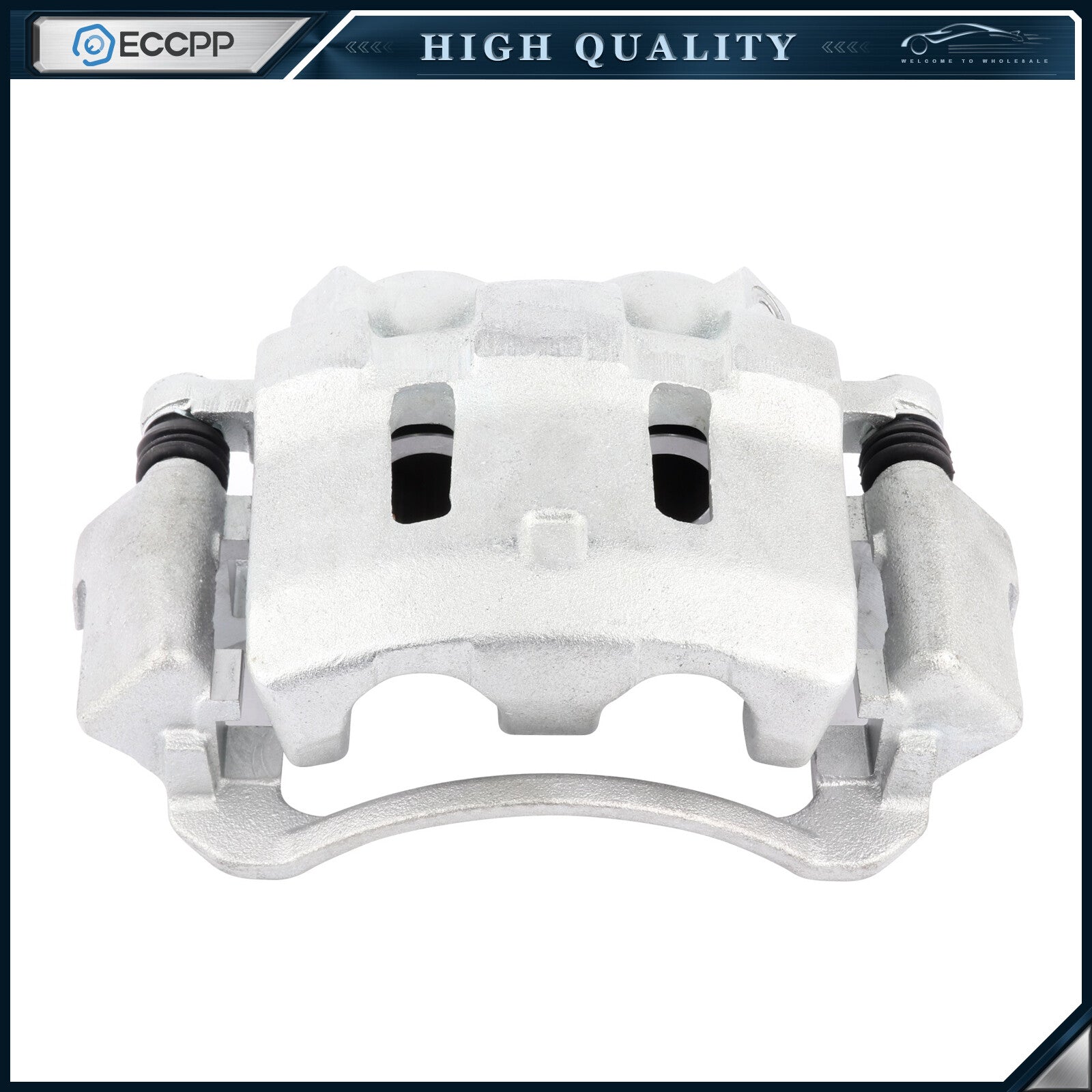 Front Rear Brake Calipers 4Pcs  Zinc For 2000-2004 Ford F-250 Super Duty 6B93BC-57