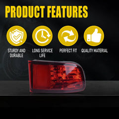 Red Rear Bumper Reflector Light Left Driver For Toyota 4Runner 2003 04 2005 LH A 6B93BC-57