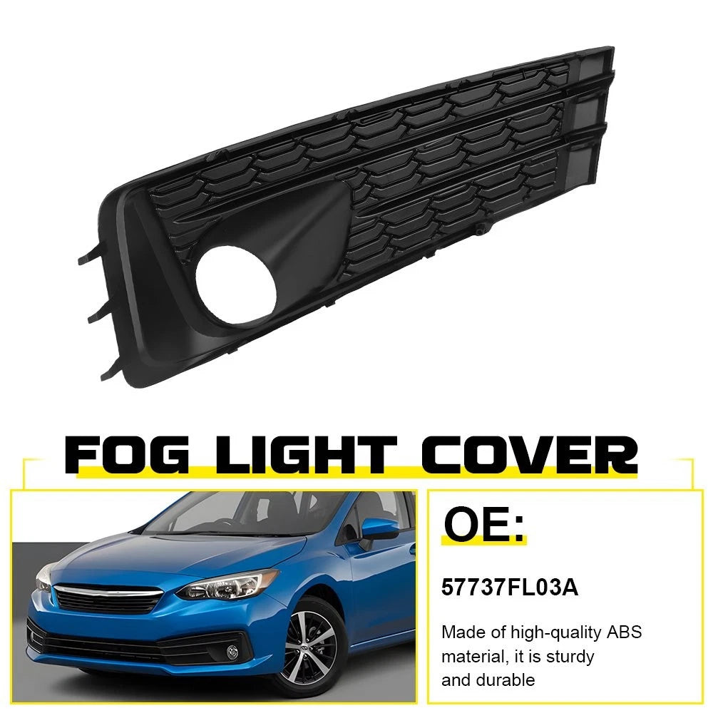 Front Left Bumper Grille Bezel Fog Light Cover For 2020-2023 Subaru Impreza EOA 6B93BC-57