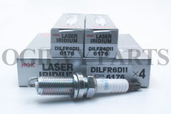 Set of 6 For NGK 6176 DILFR6D11 Laser Iridium Long Life Spark Plug For Lexus 3.5