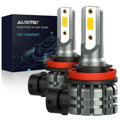2X AUXITO H8 H11 H16 LED Fog Light DRL Bulb 4000LM Golden Yellow High Power L3A AUXITO