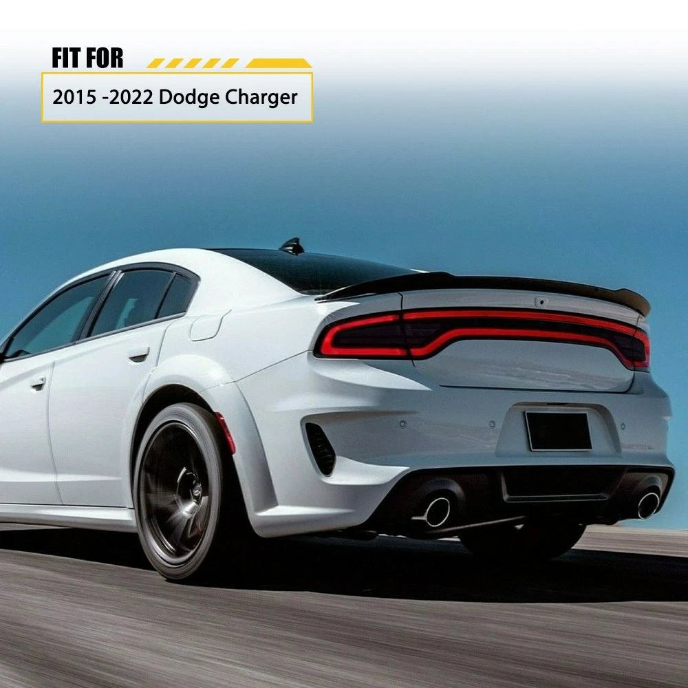 For 15-22 DODGE CHARGER Tail Light Rear Tint PreCut Overlay Vinyl Decal Dark EOA 6B93BC-57